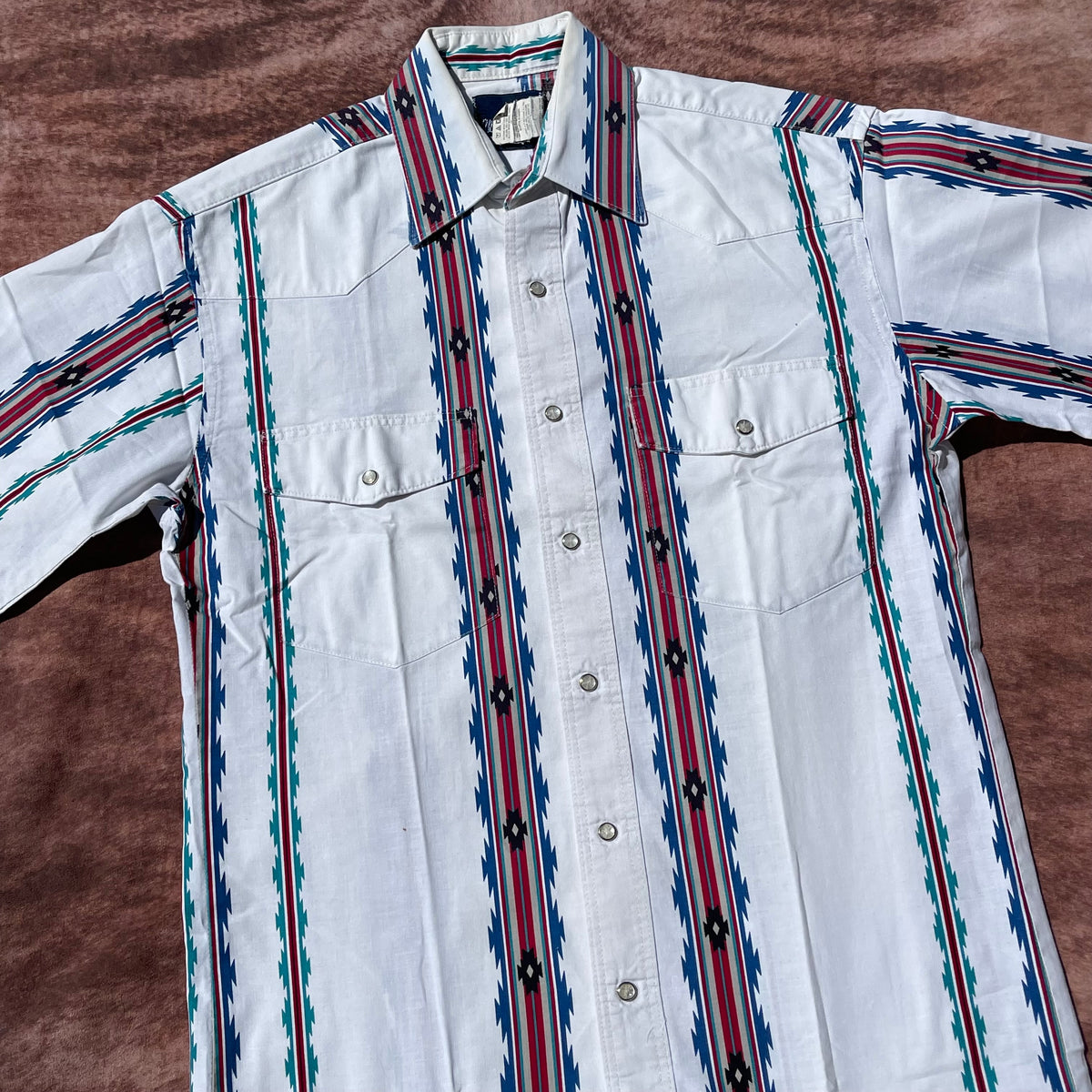 Wrangler Pearl Snap - Small (Short Sleeve)