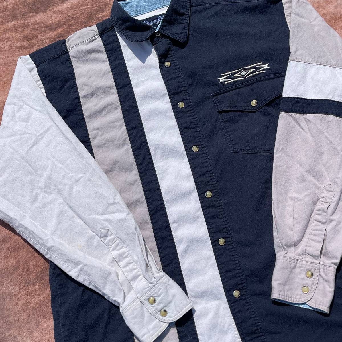 Wrangler Button Up - Looser Fitting Medium