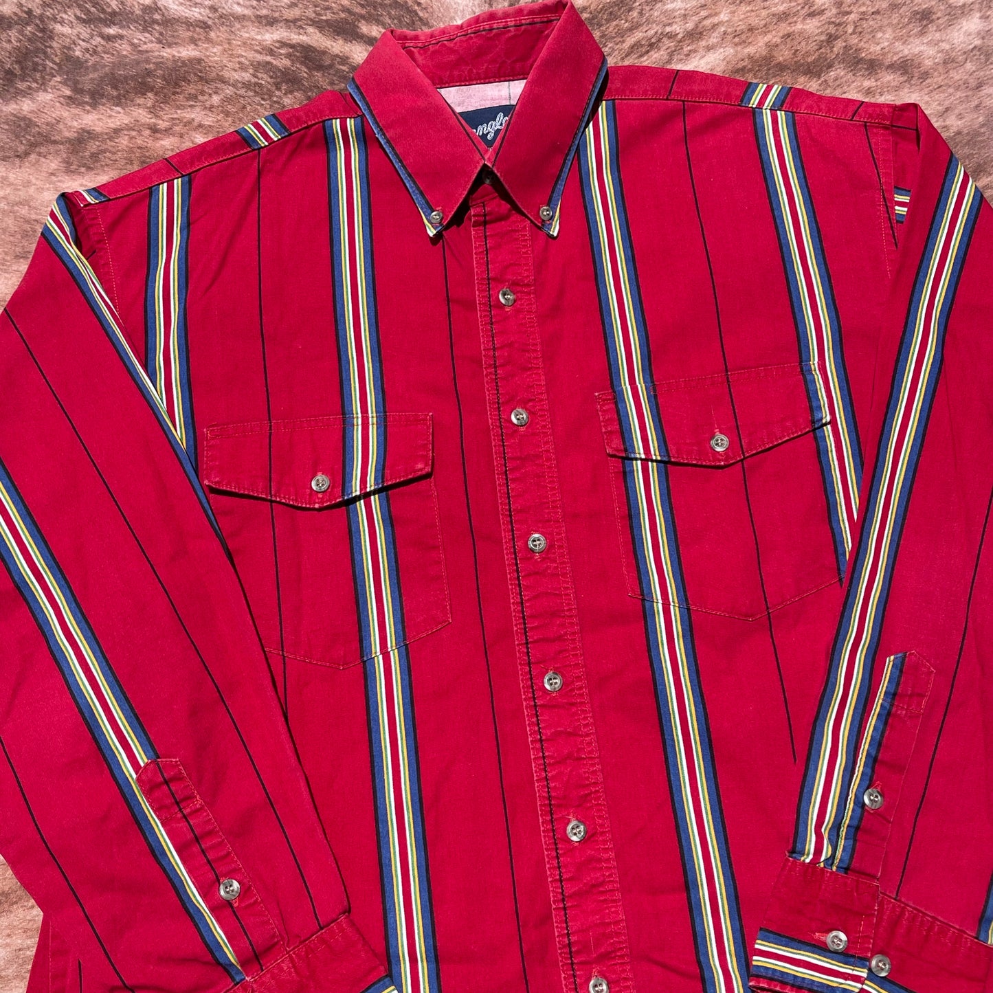 Wrangler Button Up - Large (16 1/2-34)