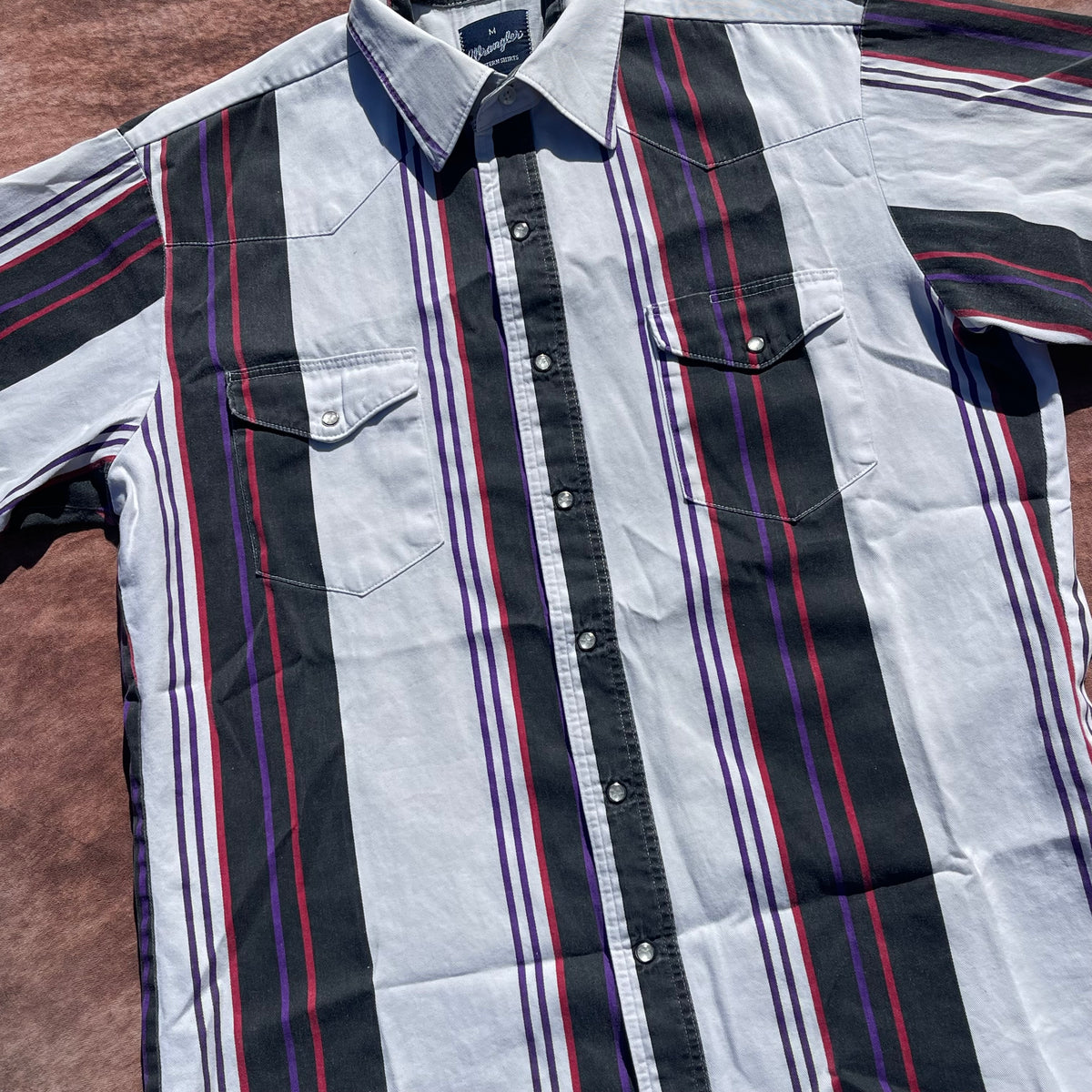 Wrangler Pearl Snap - Medium (Short Sleeve)