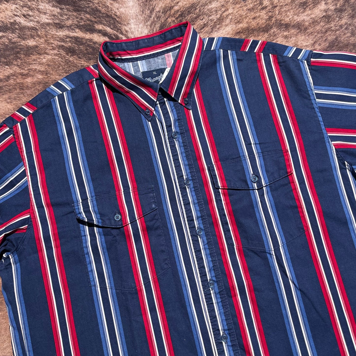 Wrangler Pearl Snap - Tighter Fitting XL (Short Sleeve)
