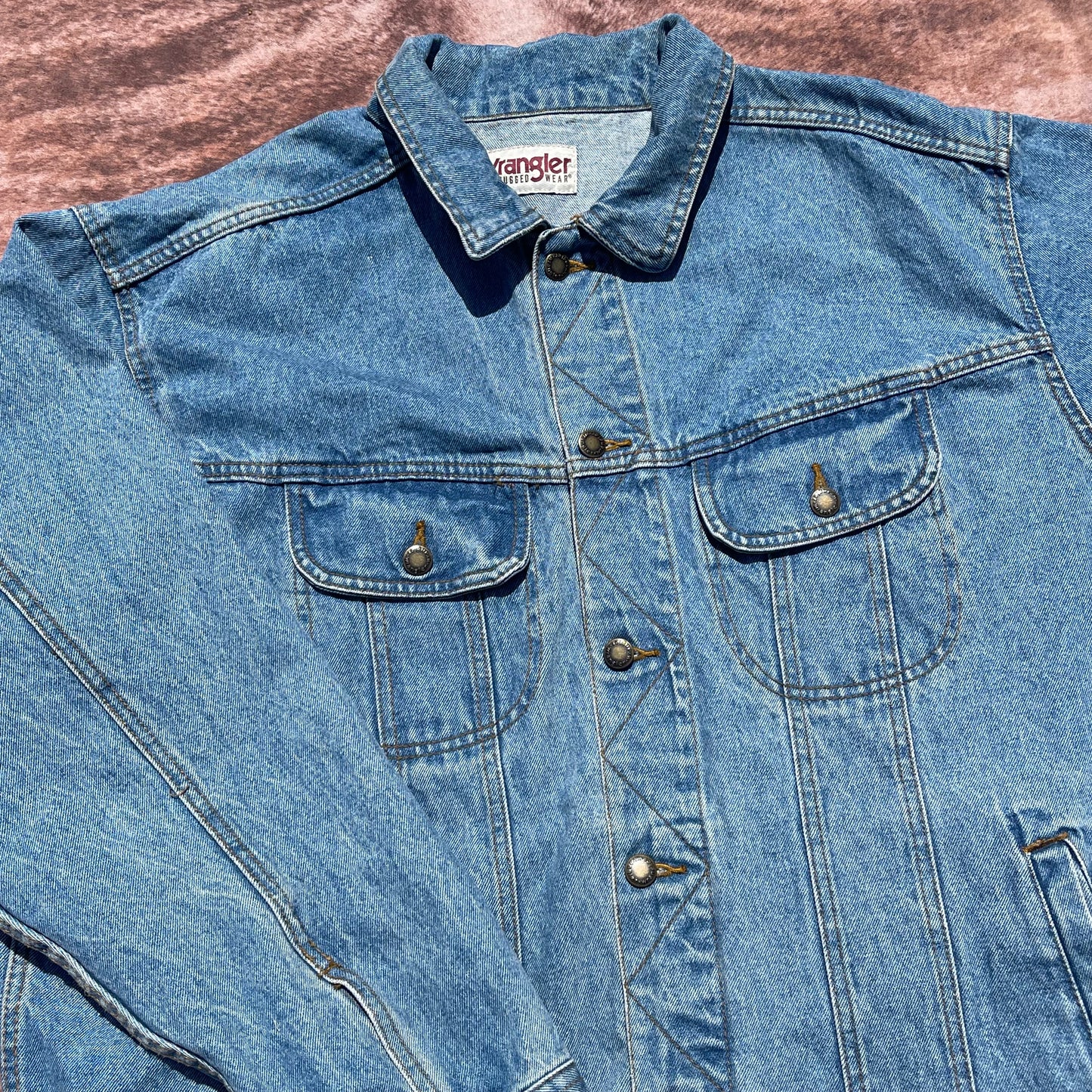 Wrangler Rugged Denim Jacket - XL (Unlined)