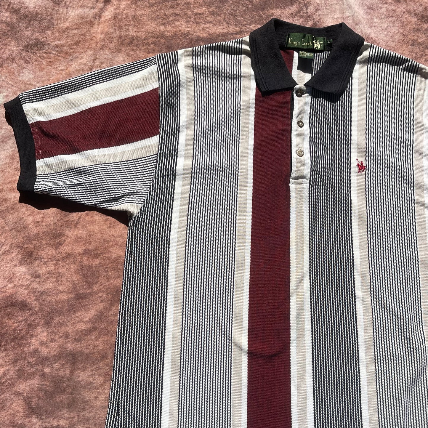Kings Court Polo Shirt - Large (Short Sleeve)
