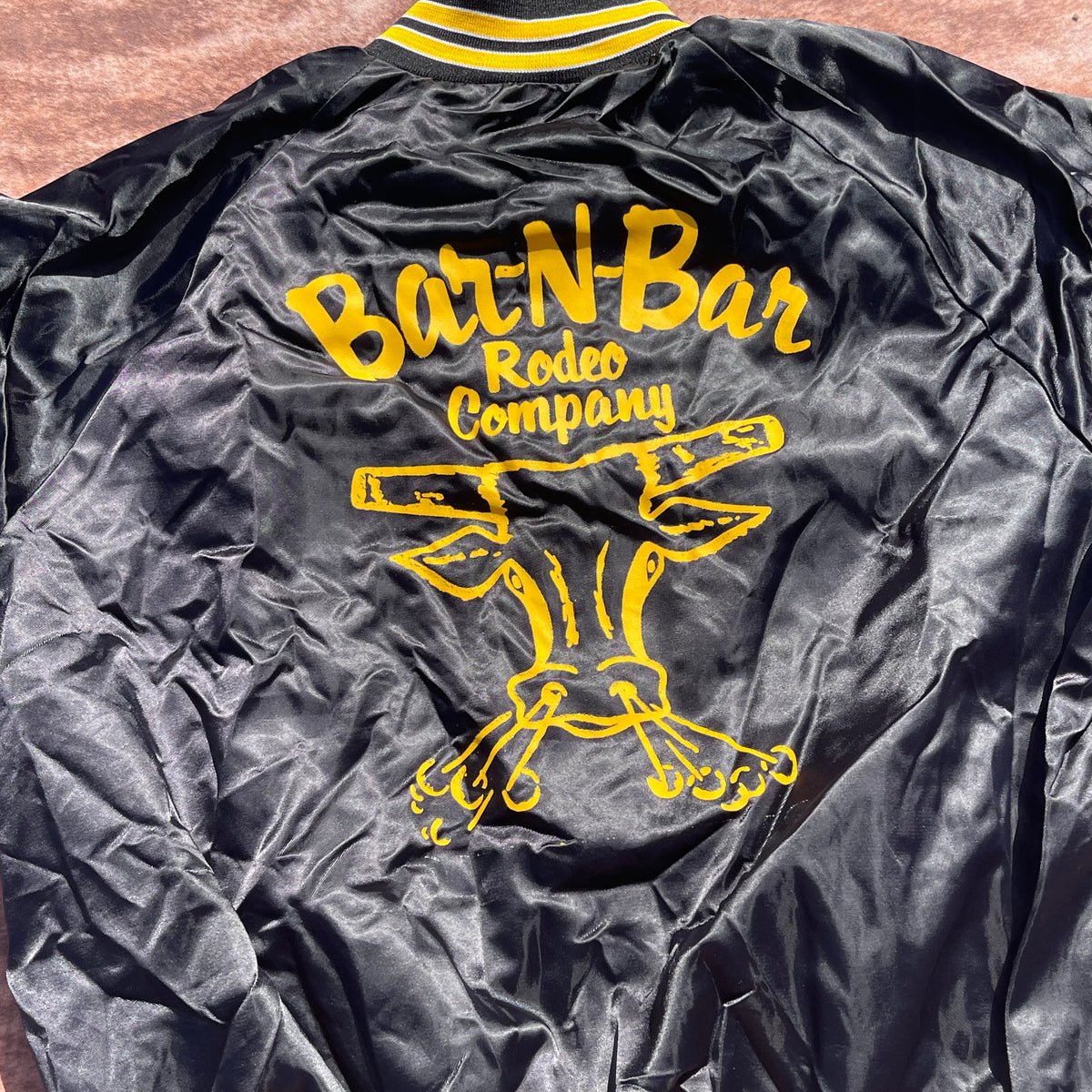 Bar-N-Bar Rodeo Company Satin Jacket - Medium