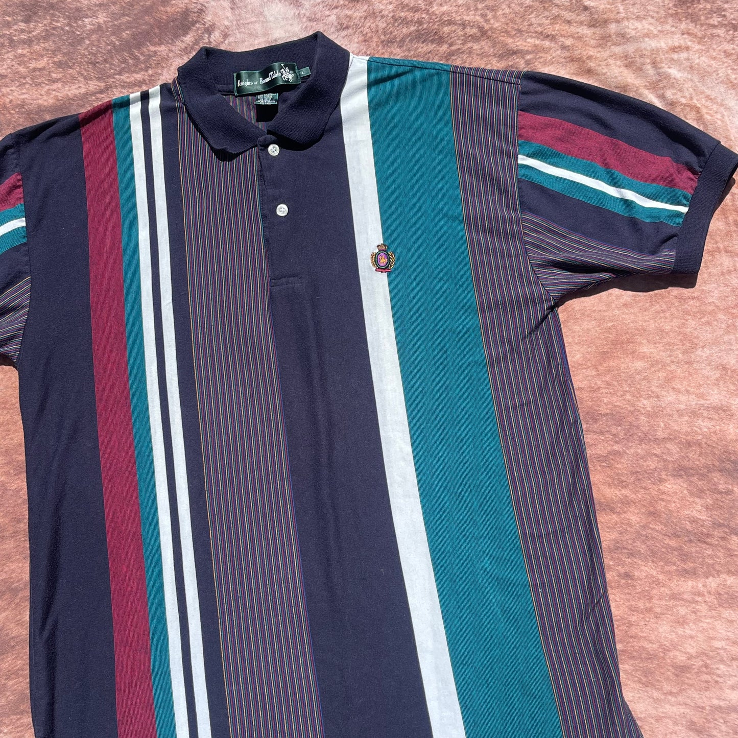 Knights of Round Table Polo Shirt - M/L (Short Sleeve)