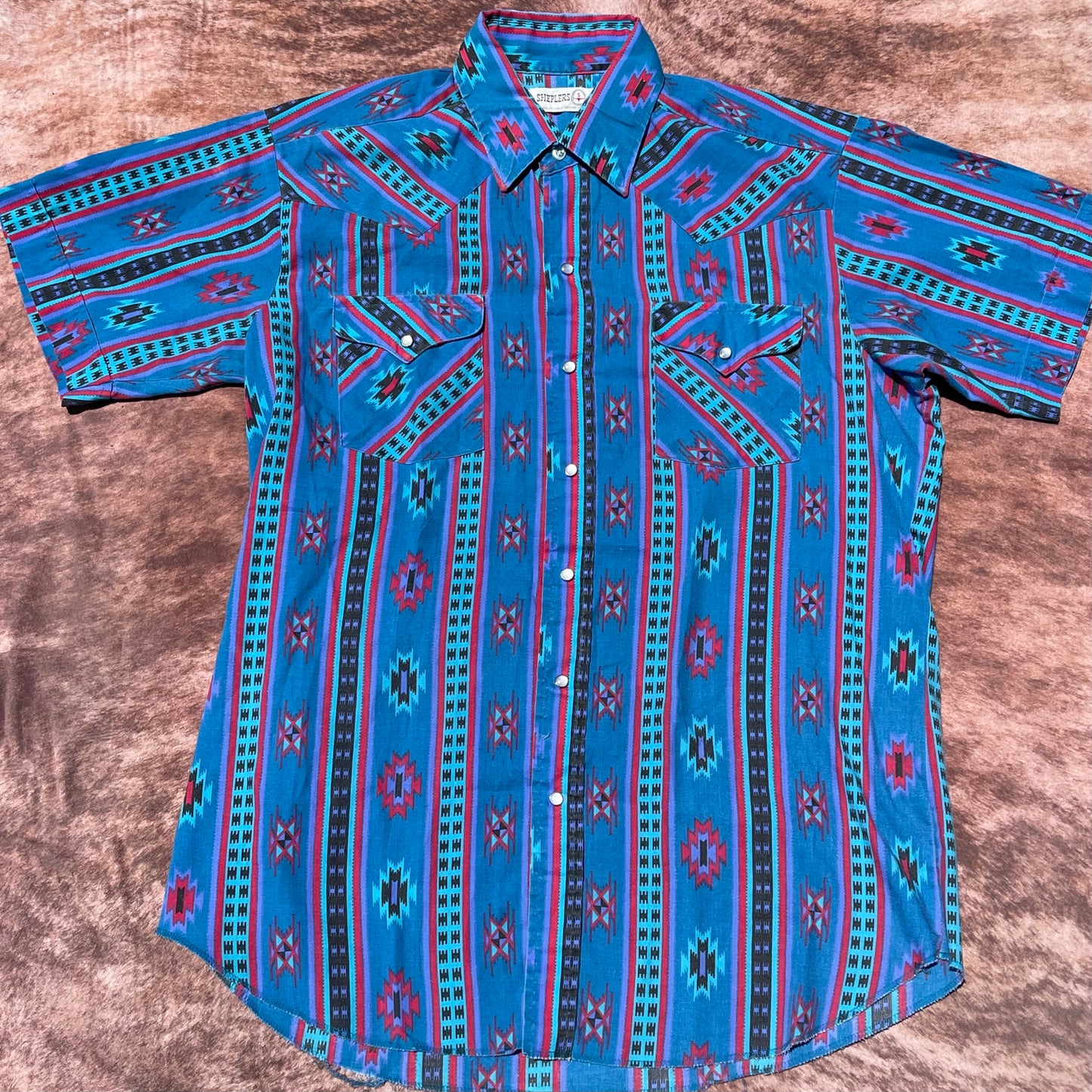 Shepler’s Pearl Snap - Large (Short Sleeve)