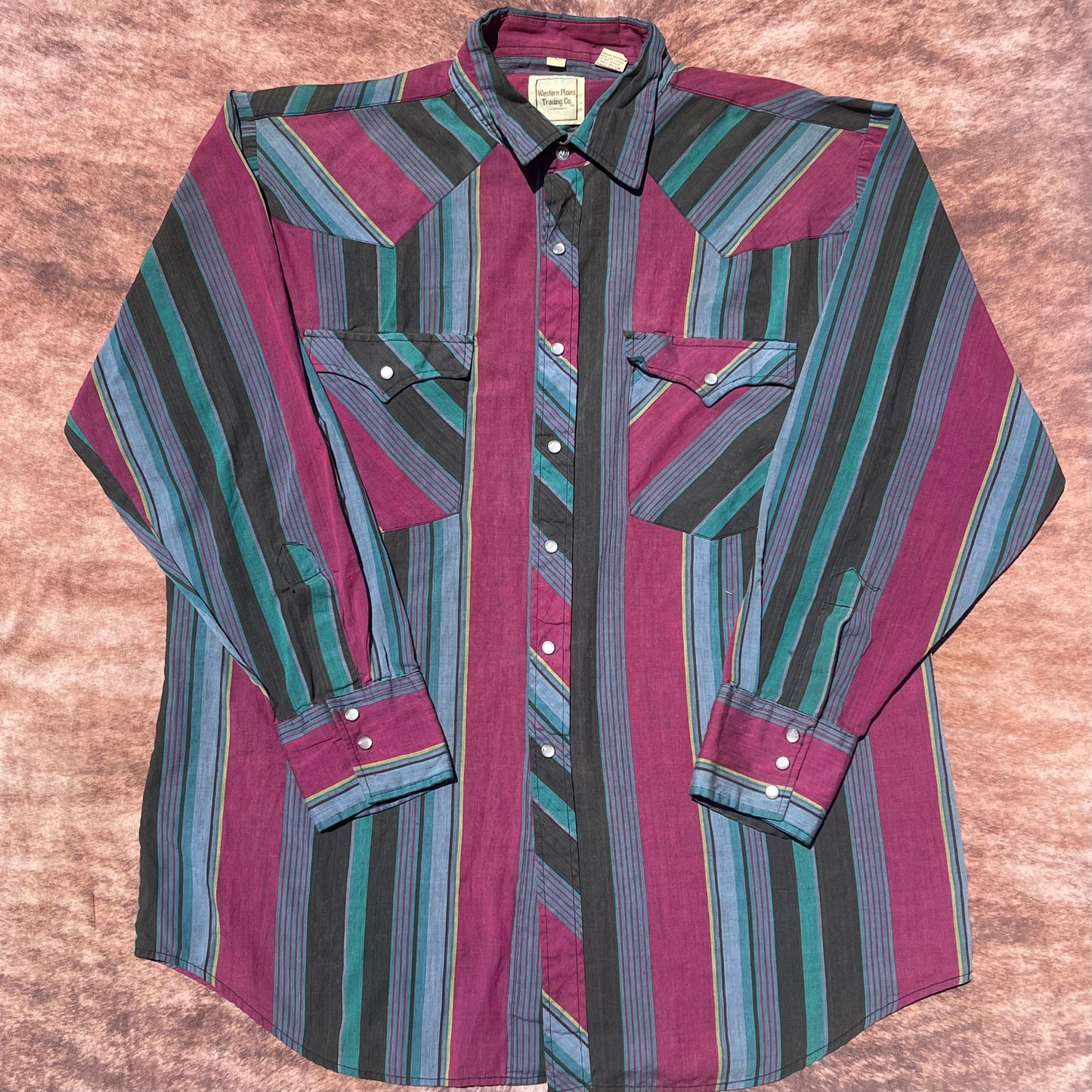 Western Plains Pearl Snap - Large