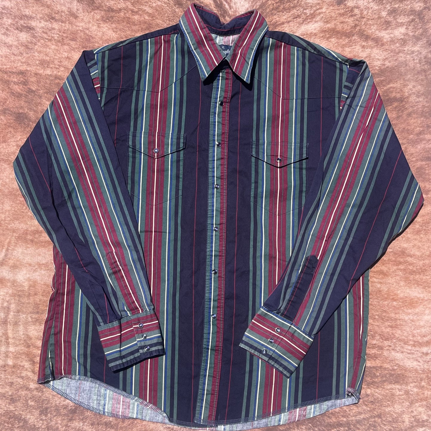 Wrangler Pearl Snap - XL