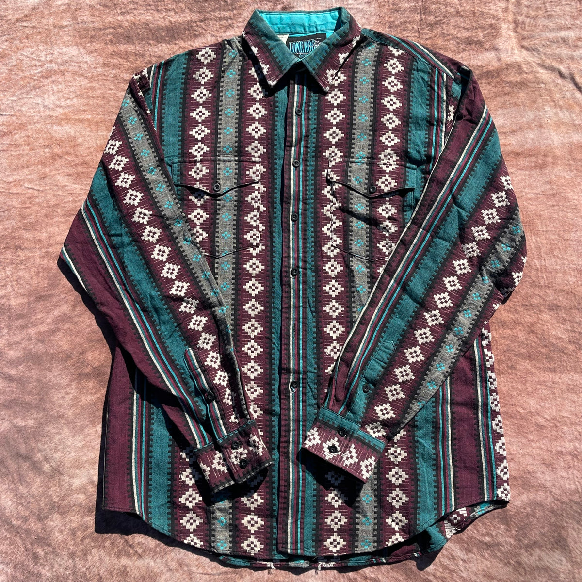 Lone Roo Roper Button Up - Large (16 1/2-36)