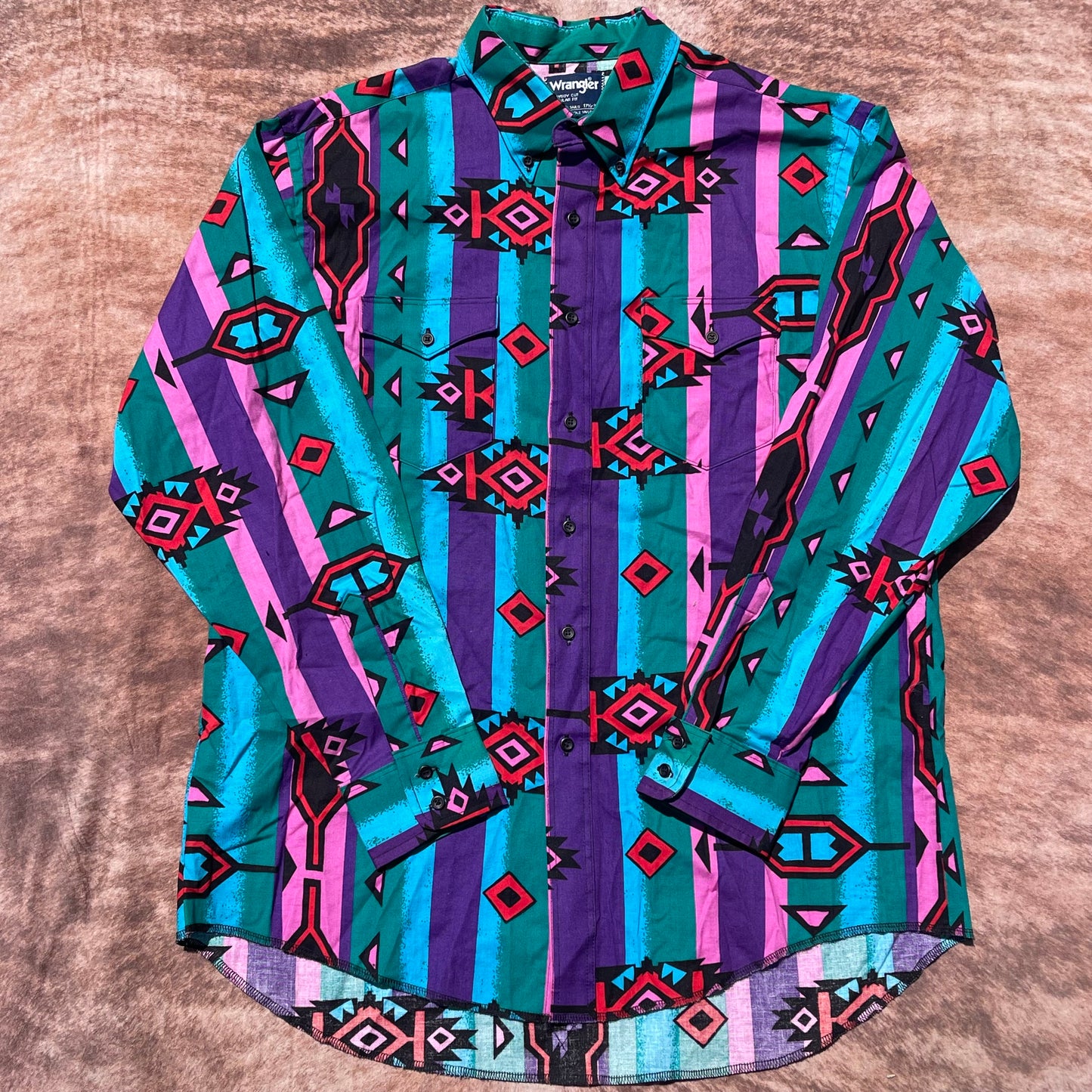 Wrangler Button Up - XL (17 1/2-35)