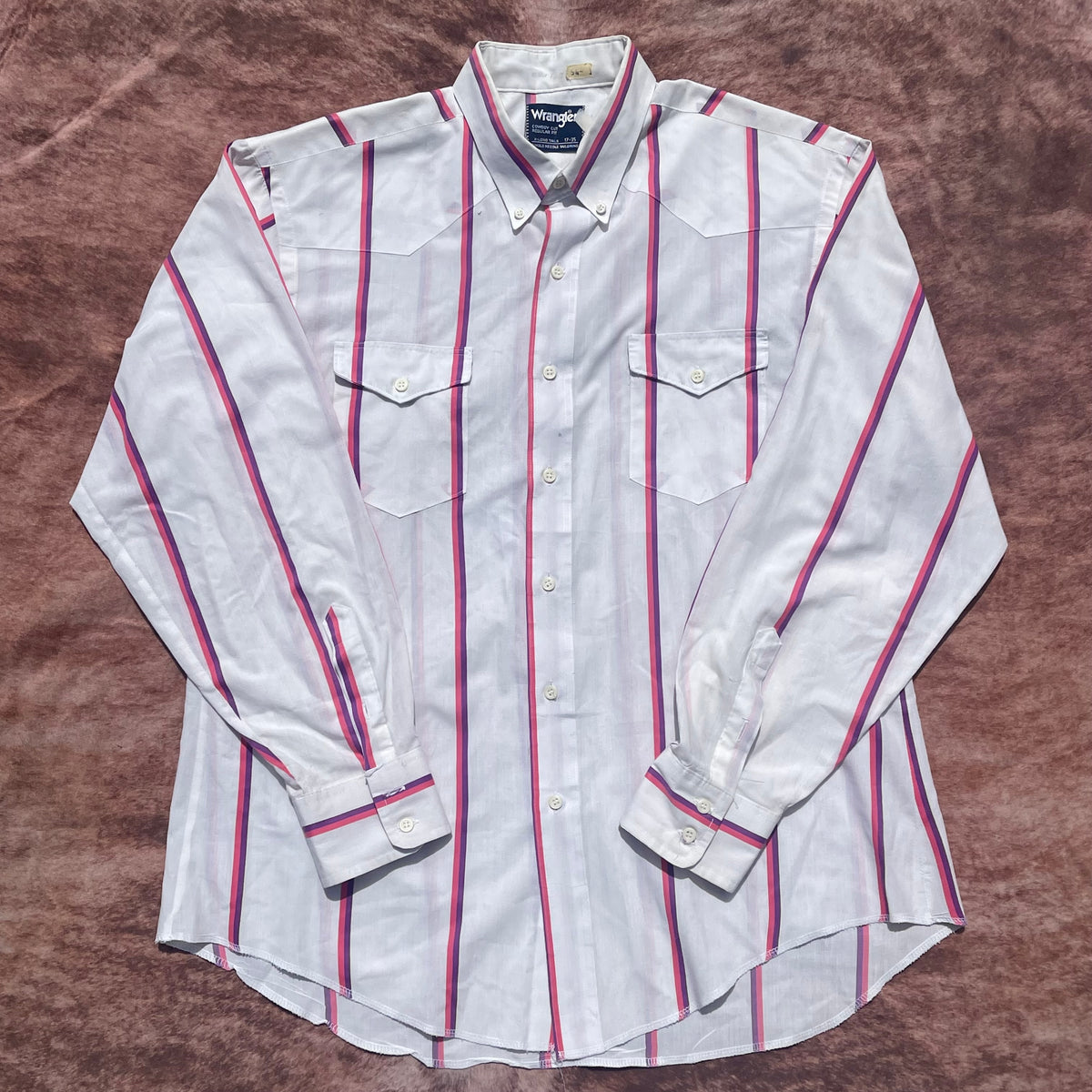 Wrangler Pearl Snap - L/XL (17-35)