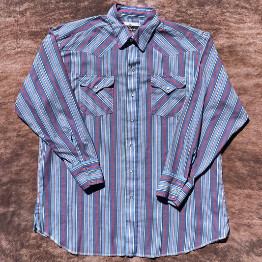 Ranch and Town Panhandle Slim Pearl Snap - XL (17 1/2-34)