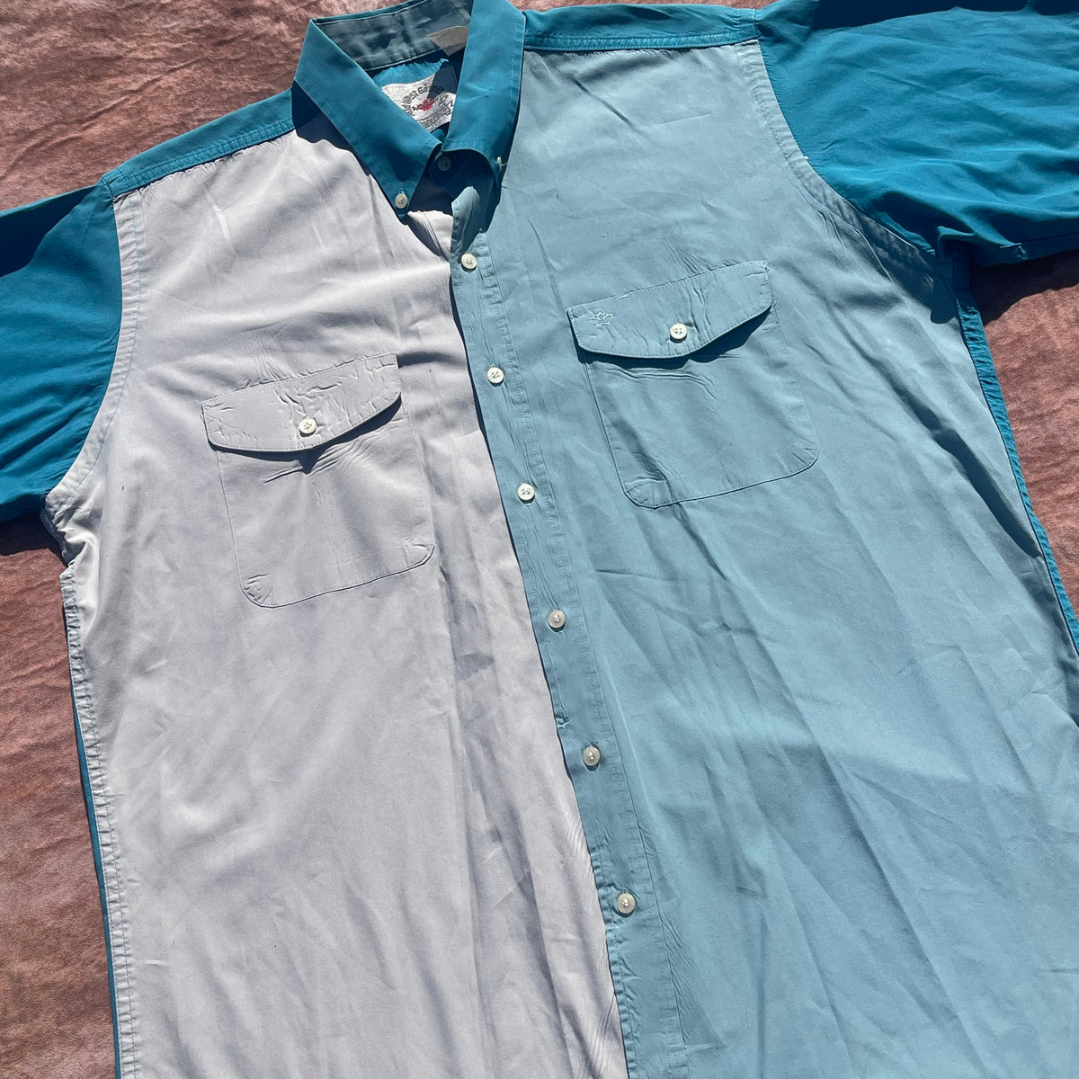 Midwest Garment Co. Button Up - Large (Short Sleeve)