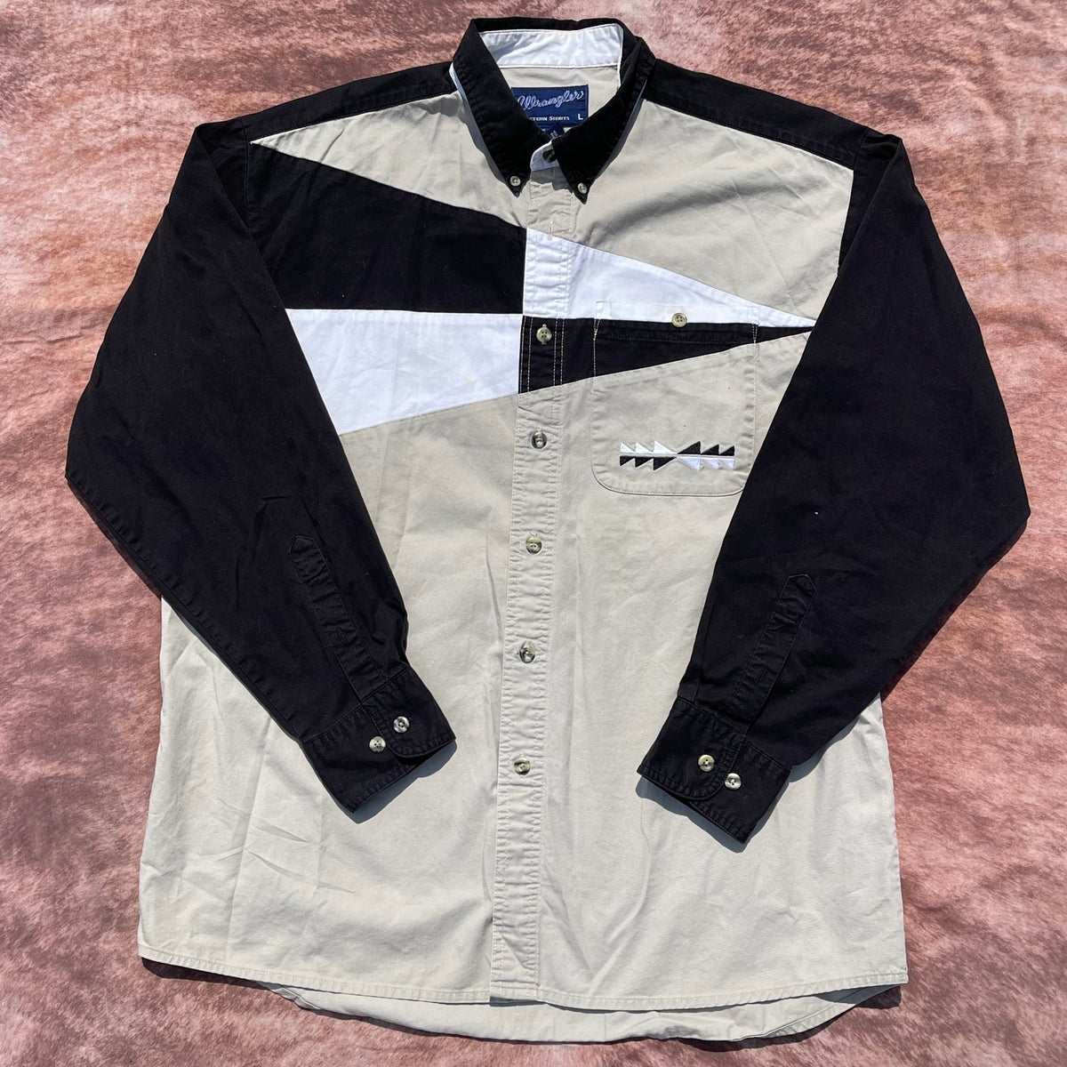 Wrangler Button Up - Looser Fitting Large