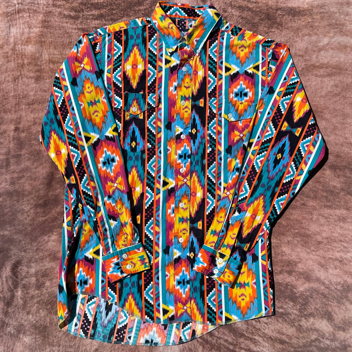 Wrangler Button Up - S/M (15 1/2-34)