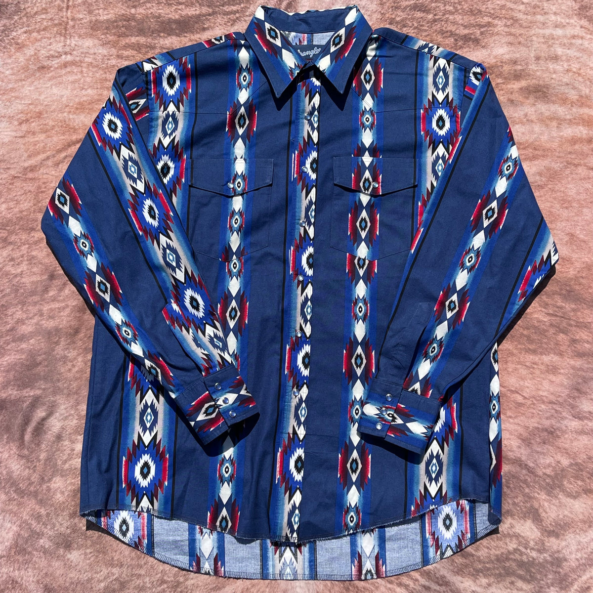 Wrangler Pearl Snap - XL