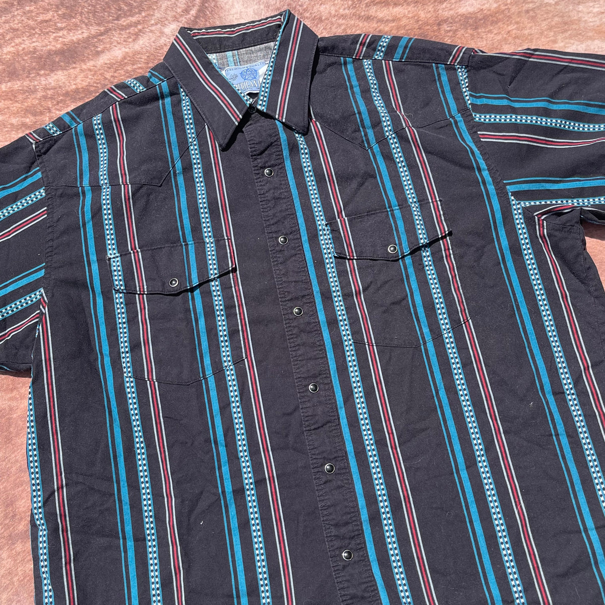 American Hero Pearl Snap - XL (Short Sleeve)