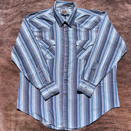 Ely Cattleman Pearl Snap - XXL