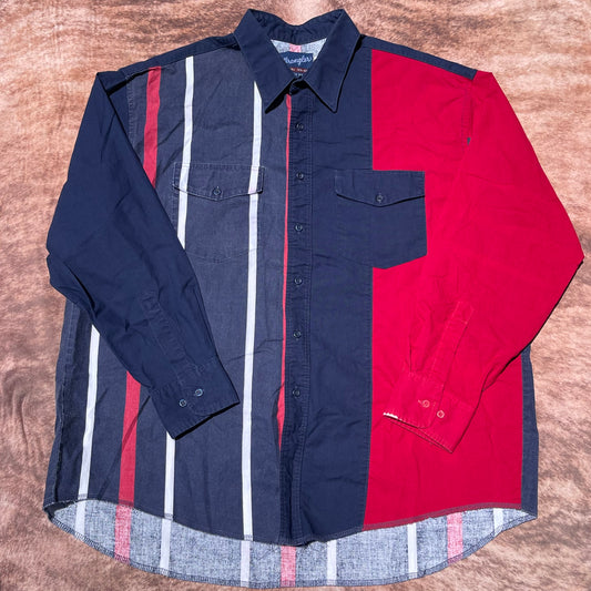 Wrangler Button Up - XXL (18 1/2-36)