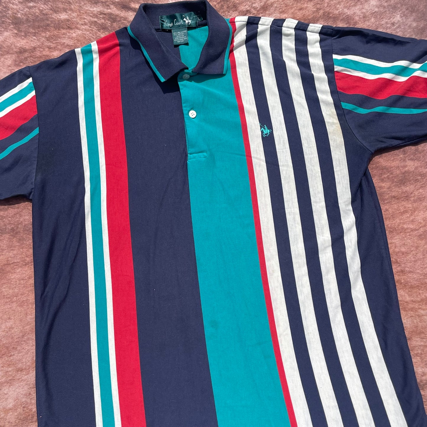 Kings Court Polo Shirt - Large (Short Sleeve)