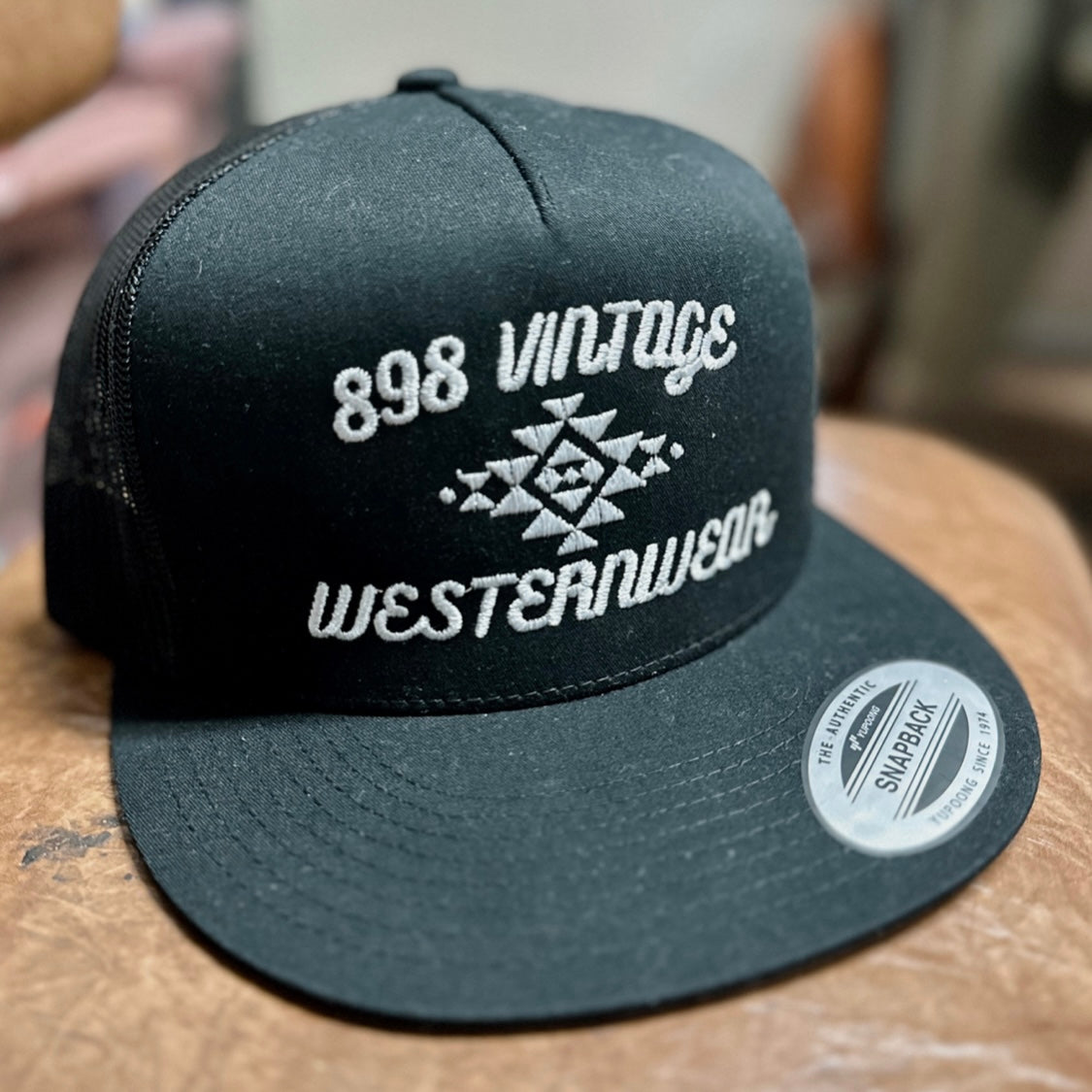 898 Vintage Western SnapBack Hat