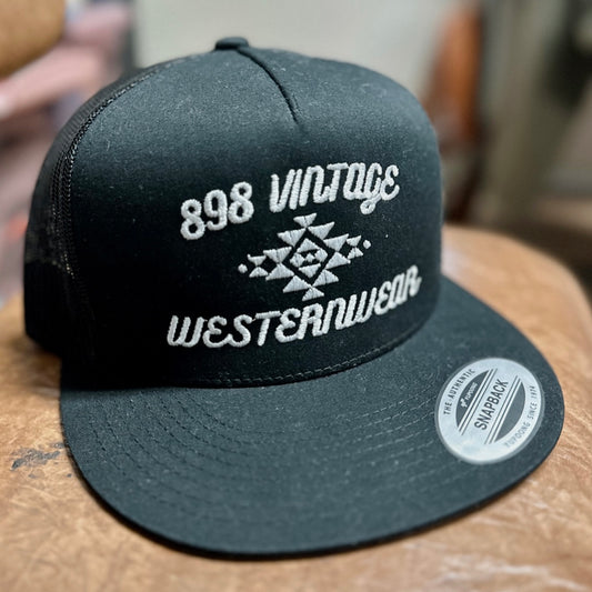 898 Vintage Western SnapBack Hat