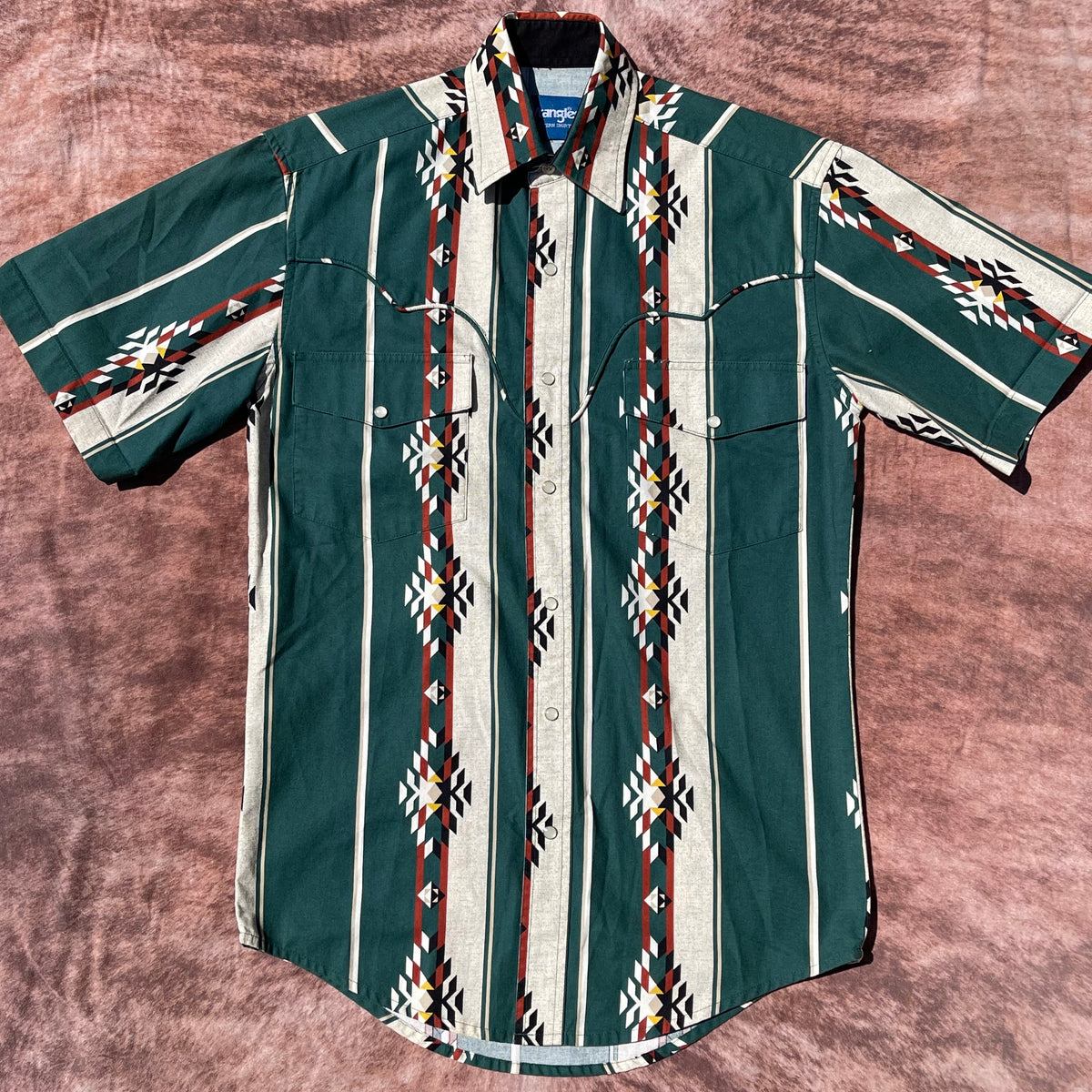 Wrangler Pearl Snap - Small (Short Sleeve)