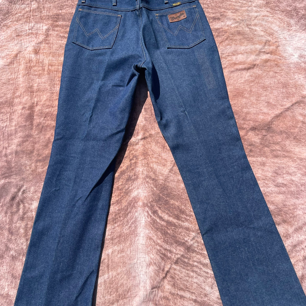 Men’s Wrangler Jeans Raw Denim - 34X34 (style 945NAV)(Made in the USA)