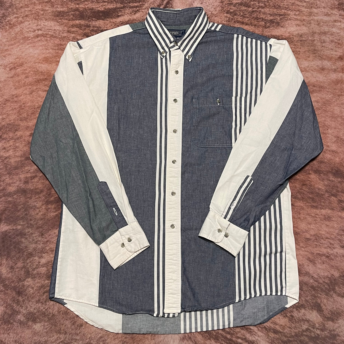 Wrangler Twenty X Button Up - Large (16 1/2-34/35)