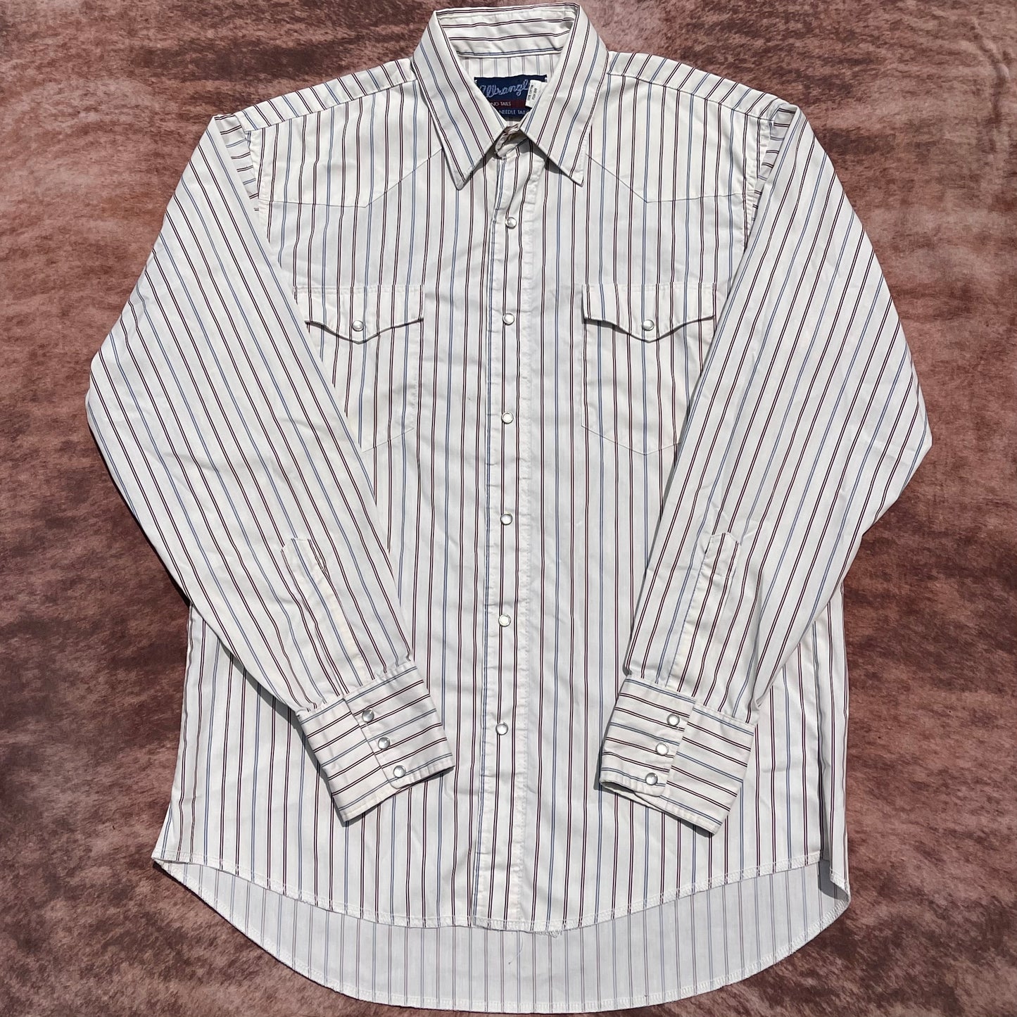 Wrangler Pearl Snap - M/L (16-34)