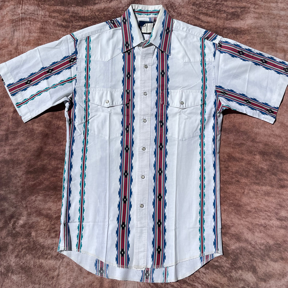 Wrangler Pearl Snap - Small (Short Sleeve)