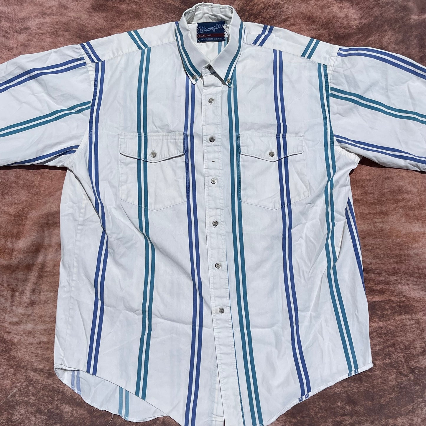 Wrangler Button Up - L/XL (17)(Short Sleeve)
