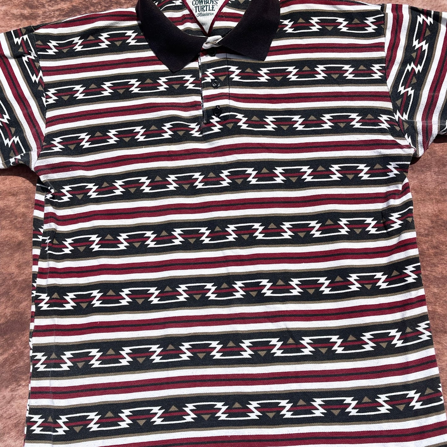 Cowboys Turtle Roper Polo Shirt - Medium (Short Sleeve)