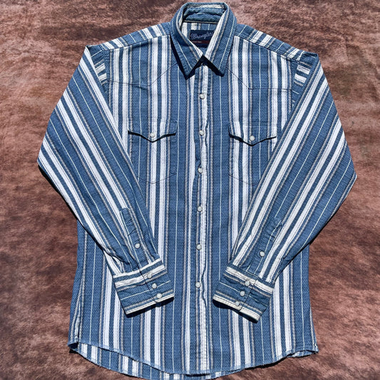 Wrangler Pearl Snap - Medium