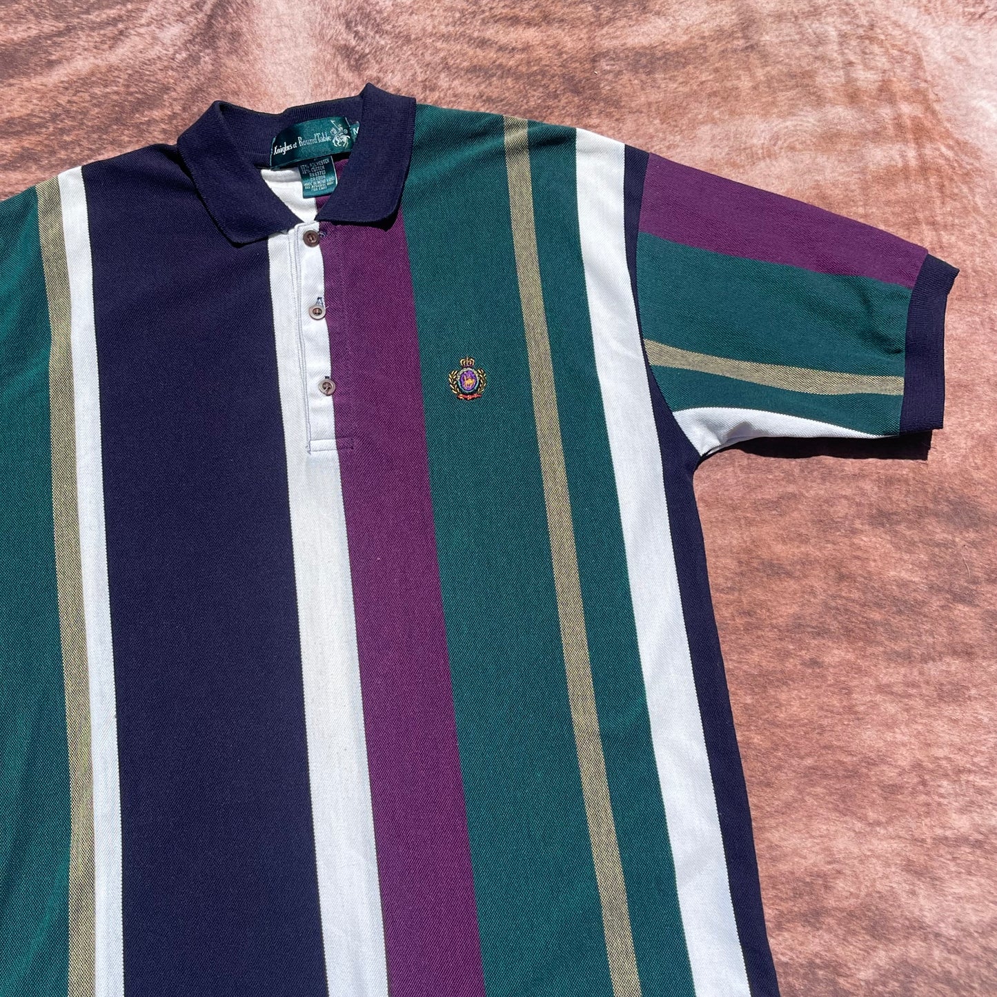 Knights of Round Table Polo Shirt - Medium (Short Sleeve)
