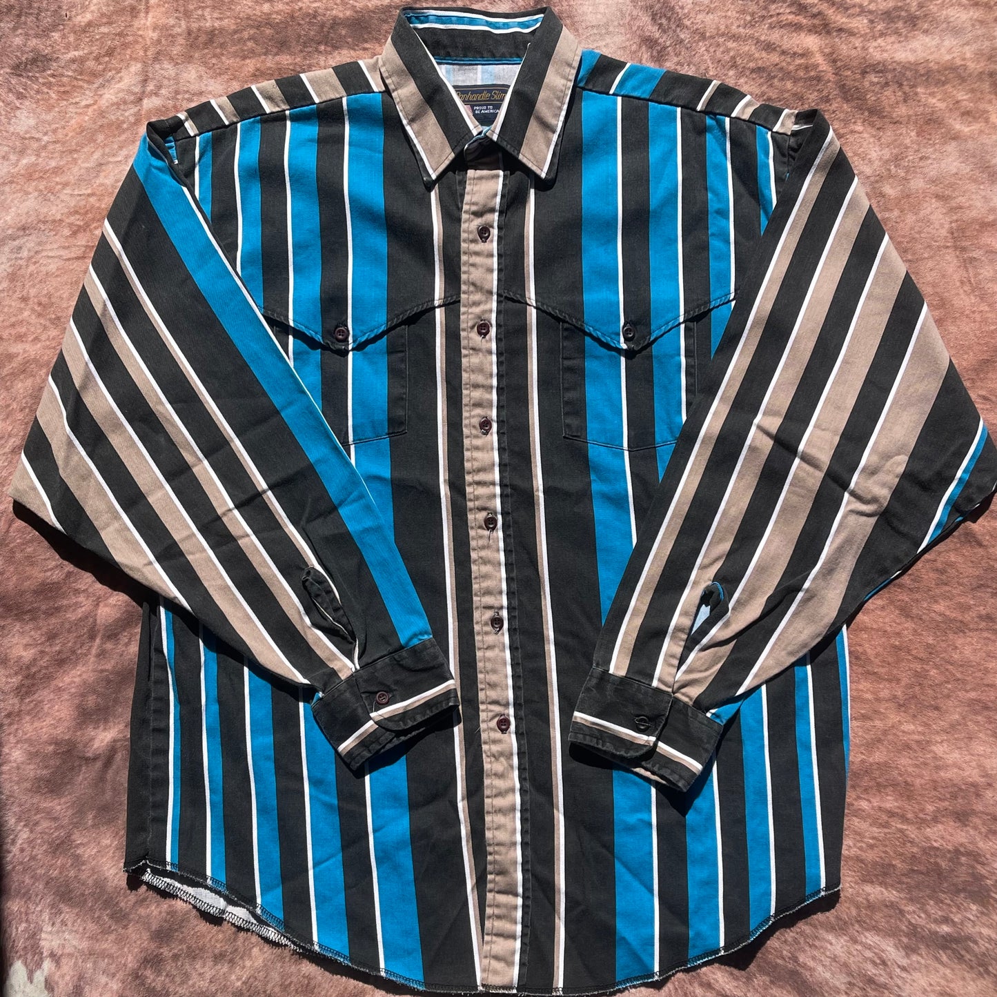 Panhandle Slim Button Up - Large (16 1/2)