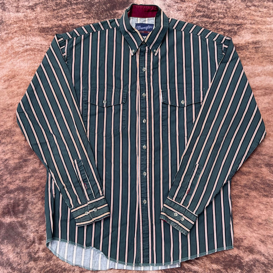 Wrangler Button Up - Large (16 1/2)