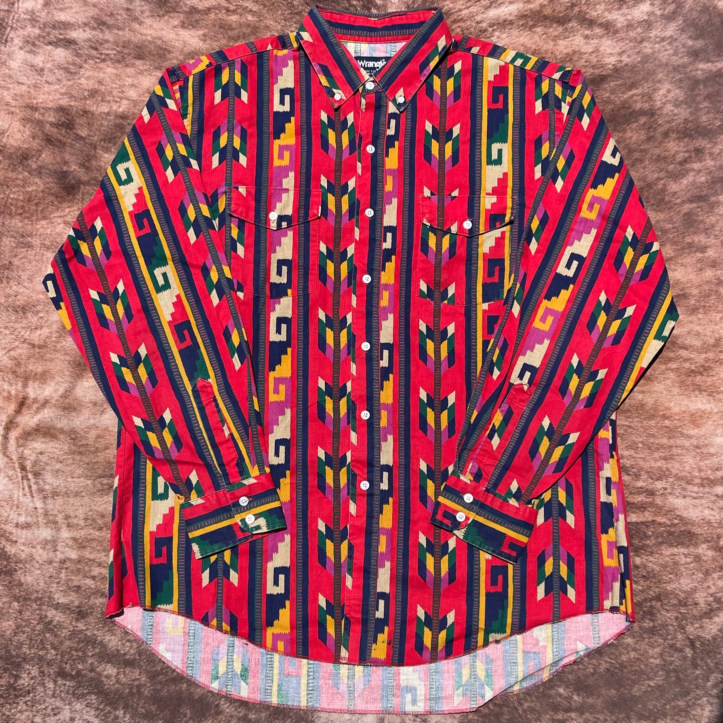 Wrangler Button Up - XL (17 1/2-35)