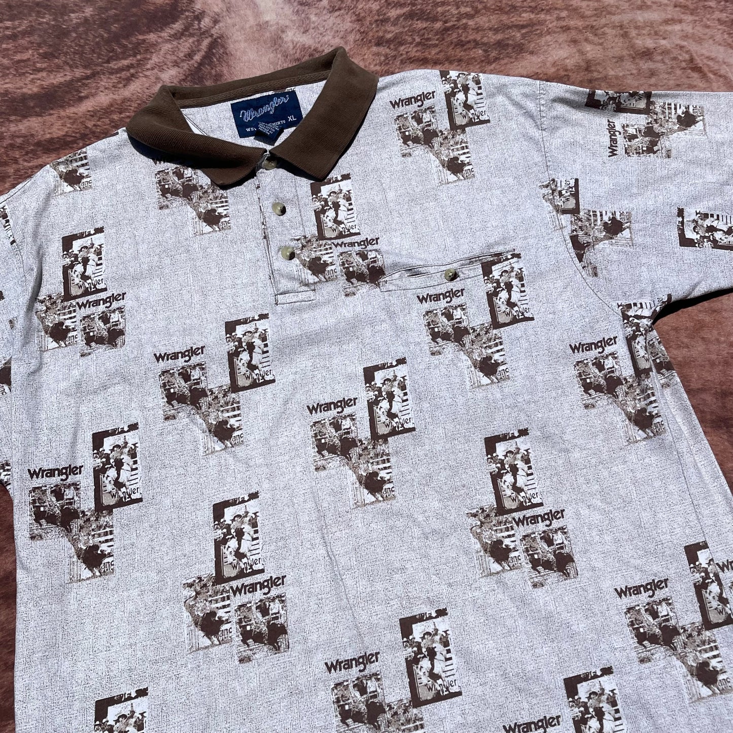 Wrangler Polo Shirt - XL (Short Sleeve)
