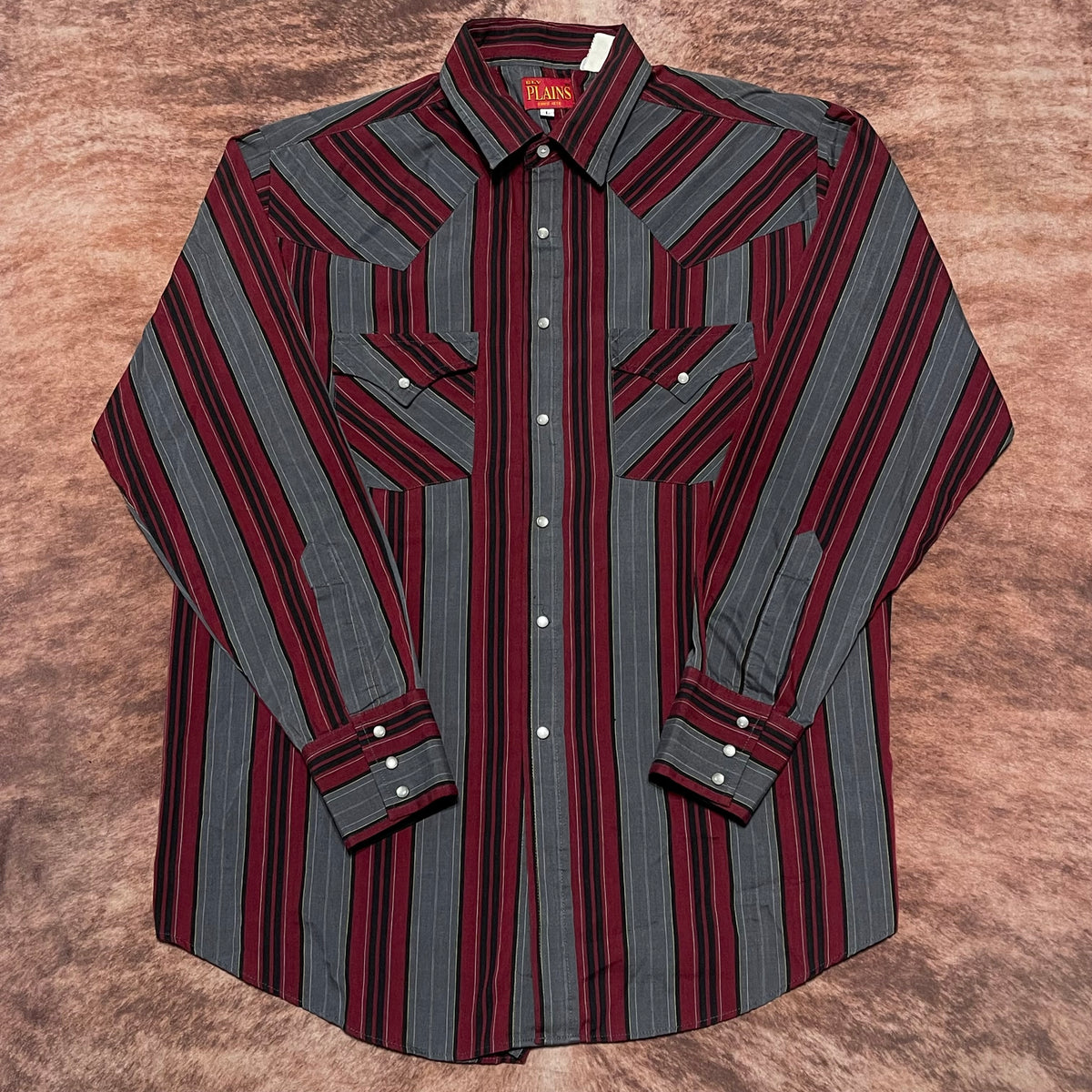 Ely Plains Pearl Snap - Large