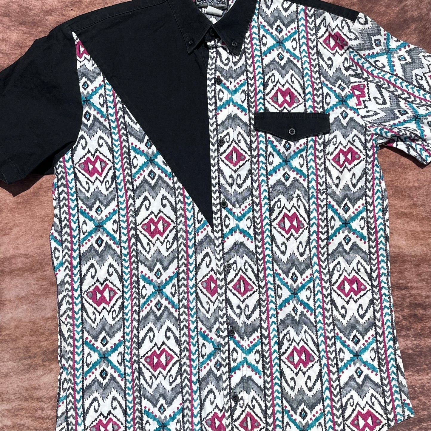 Rough Rider Button Up - Medium (Short Sleeve)