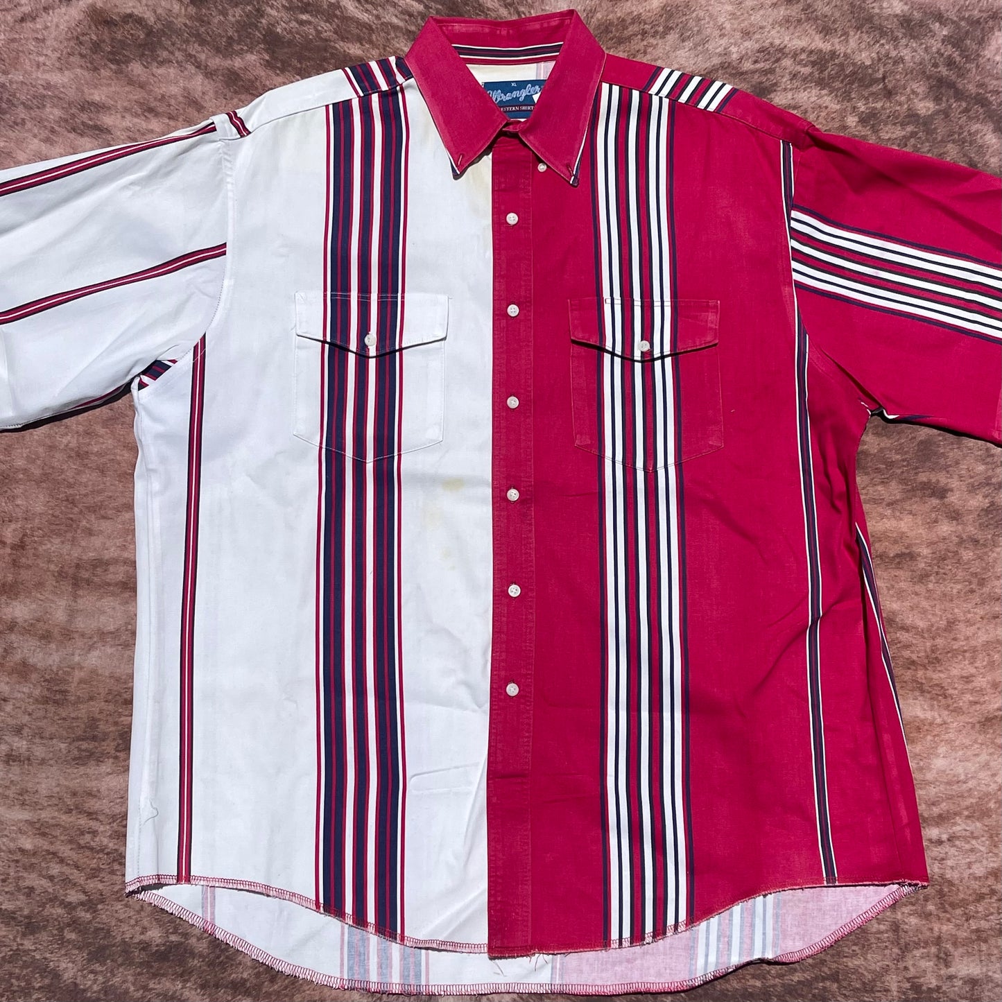 Wrangler Button Up - XL (Short Sleeve)