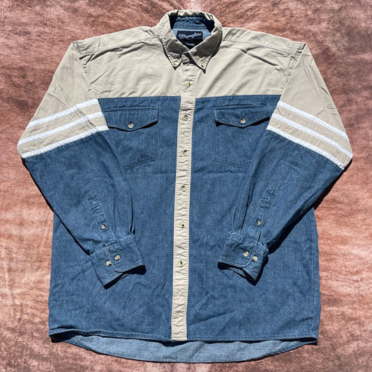 Wrangler Button Up - Looser Fitting Large