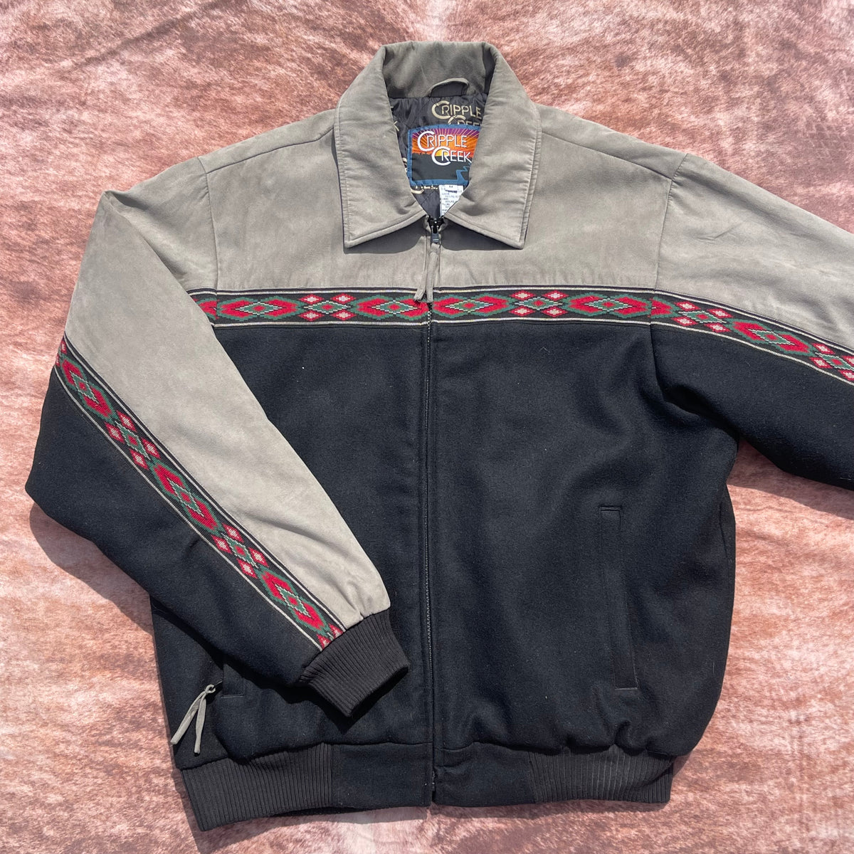 Cripple Creek Jacket - Looser Fitting Medium (Wool & Suede Outside)
