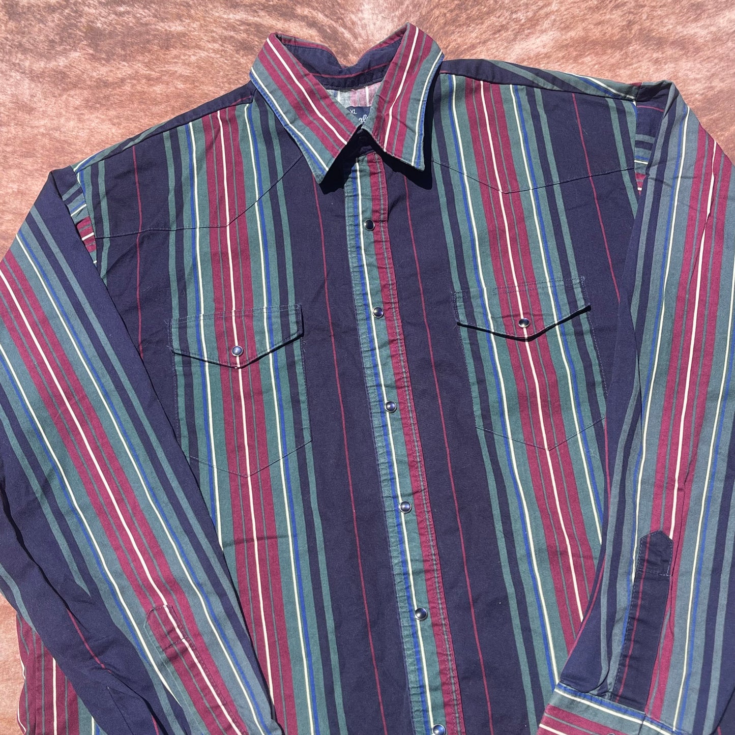 Wrangler Pearl Snap - XL