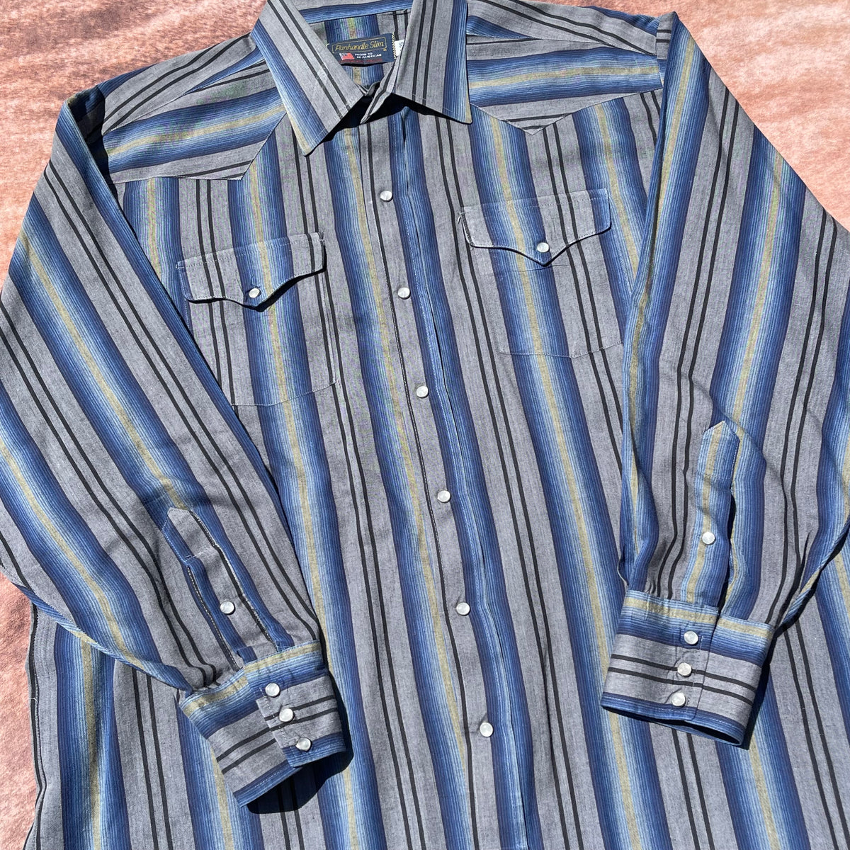 Panhandle Slim Pearl Snap - Looser Fitting XL (18-35)