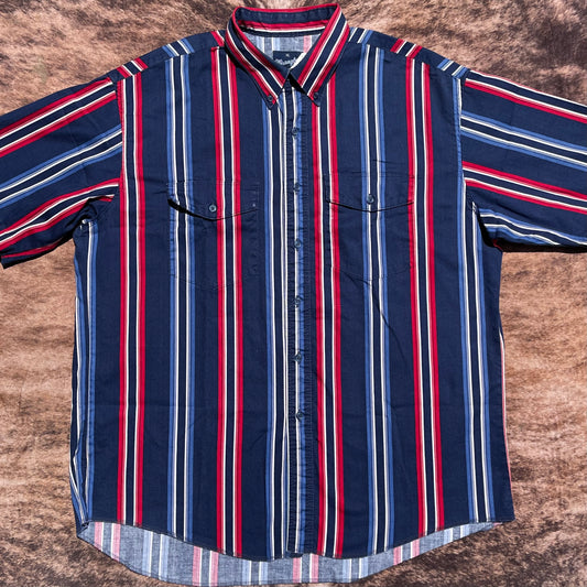 Wrangler Pearl Snap - Tighter Fitting XL (Short Sleeve)