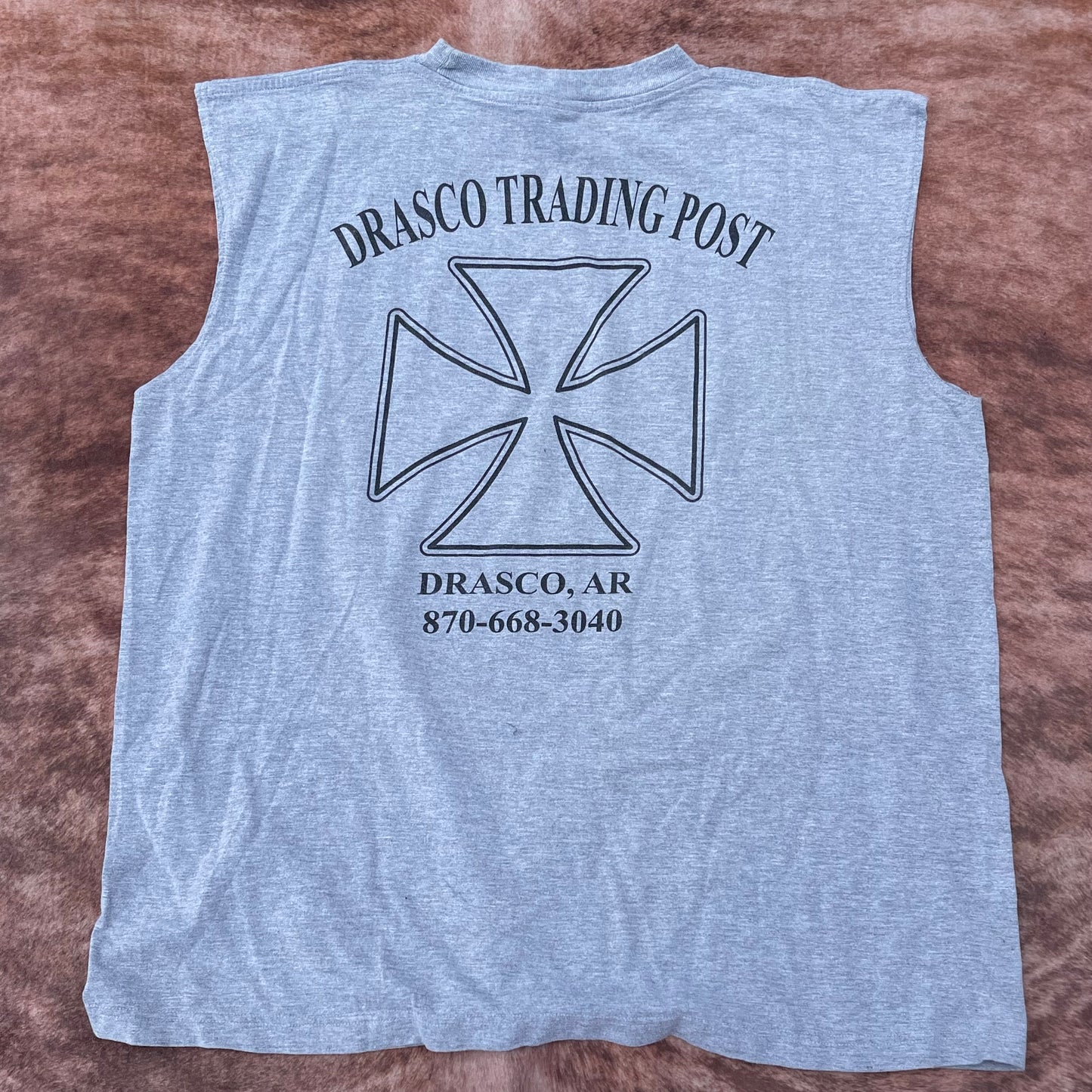 2000s American Biker Muscle Tee Tank - XXL