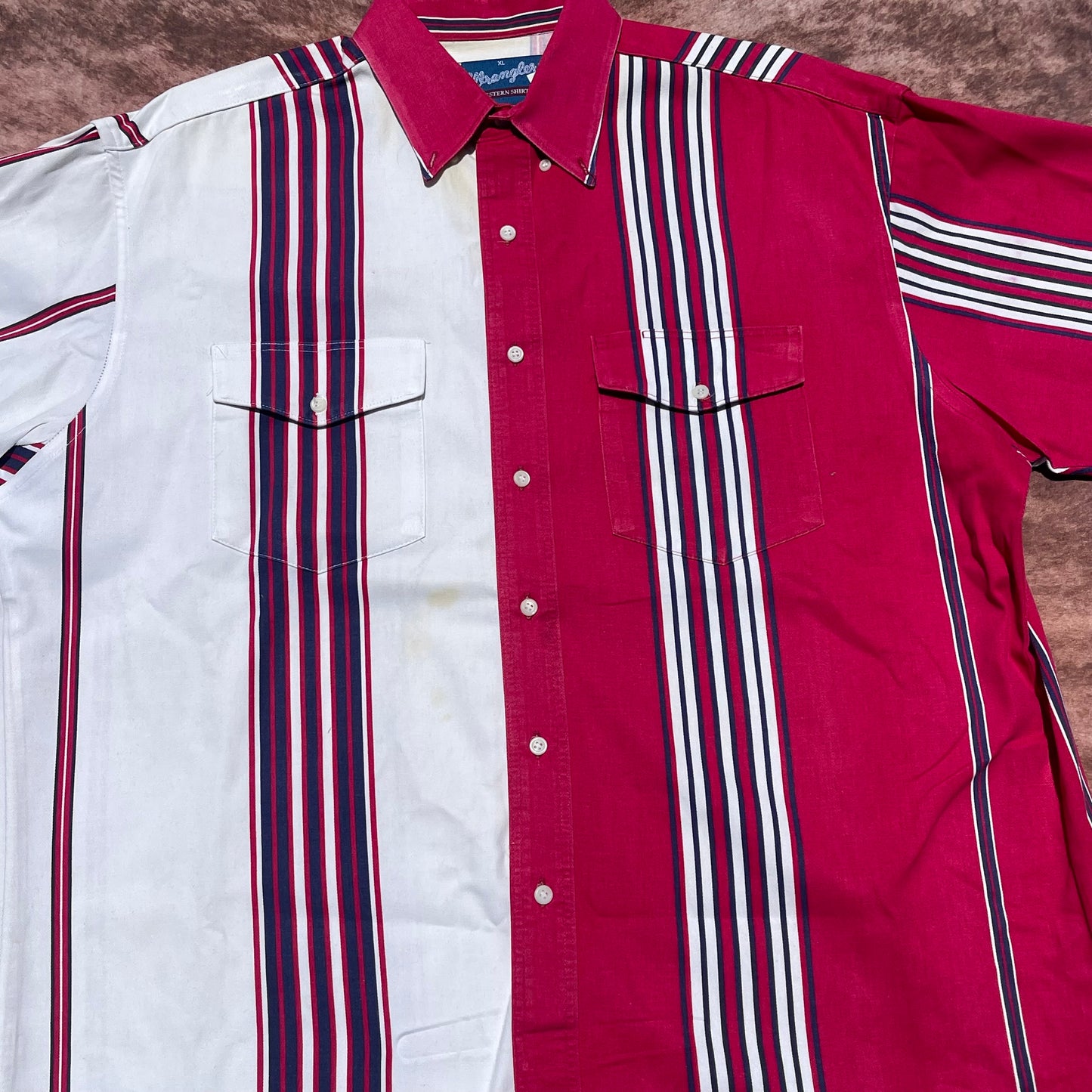 Wrangler Button Up - XL (Short Sleeve)
