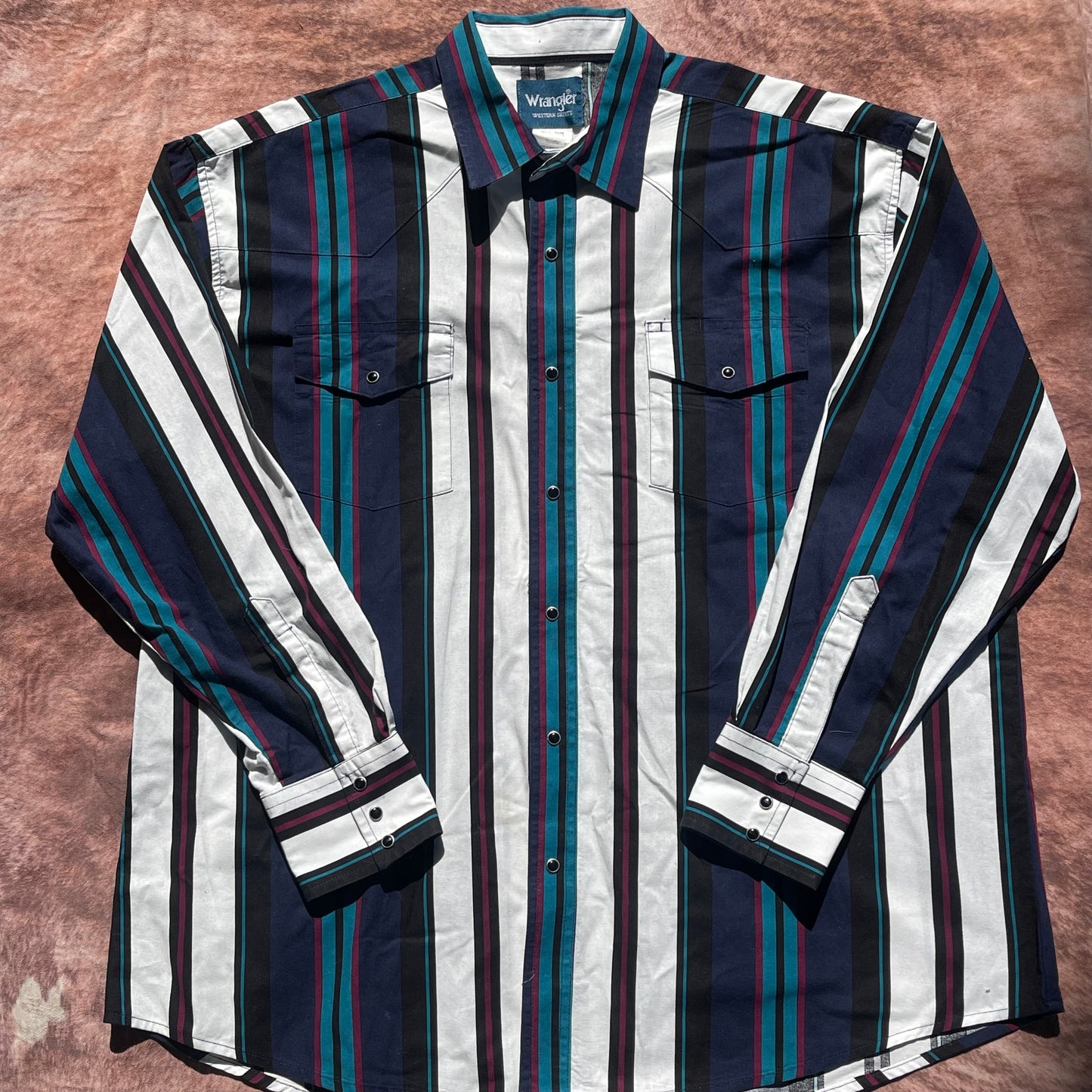 Wrangler Pearl Snap - XXL